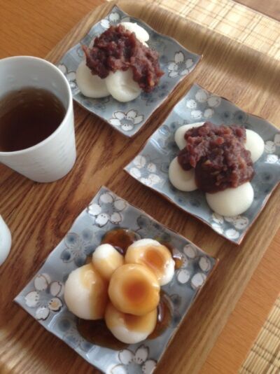 お彼岸でお団子～