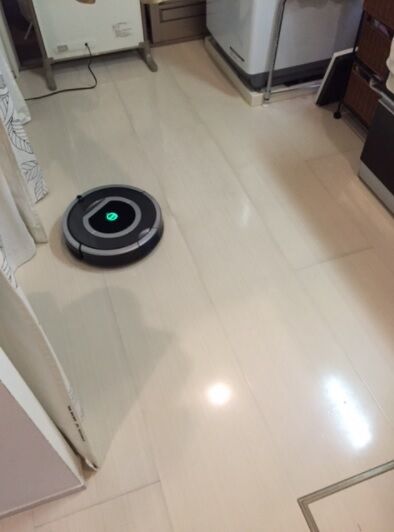 我が家にもお掃除ロボットくん！